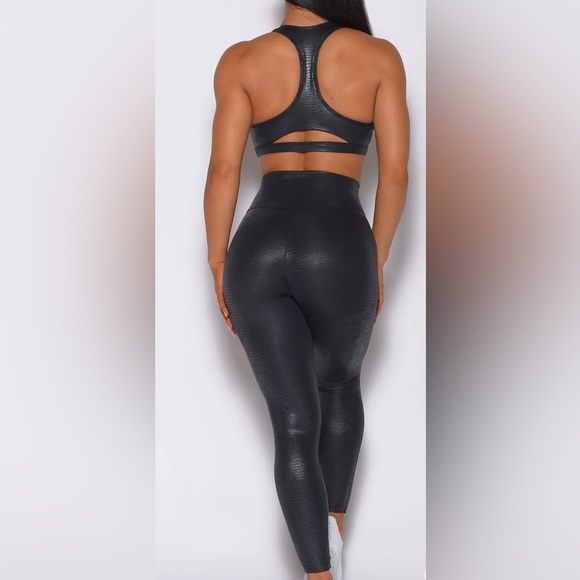 Bombshell snakeskin shine Leggings - Picture 3 of 8